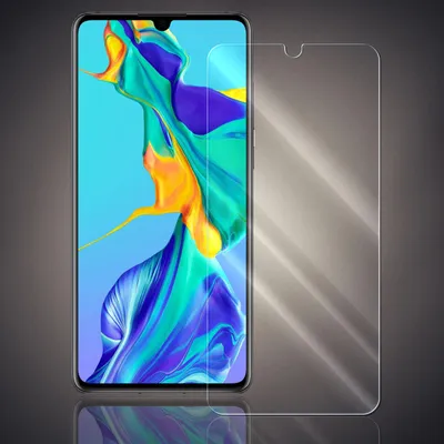 Produktbild von Panzer Folie für Huawei P30 Echt Glas Displayschutzfolie Transparent Glasfolie 9H Härtegrad Schutzglasfolie