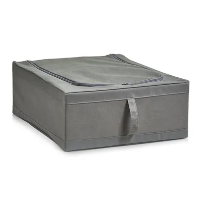 Produktbild von Zeller Aufbewahrungsbox, grau, 44 x 55 x 19 cm, 14607