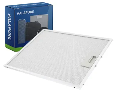 Immagine prodotto di Filtro metallico Alapure, compatibile con AEG 80877665, dimensioni 342x285x8 mm