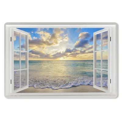 Produktbild von MuchoWow® Mauspad Mousepad Aussicht - Wasser - Meer 27x18 cm - Mousepads - Maus Mat - Pad - Mausunterlage - Büroartikel - Desk Matten
