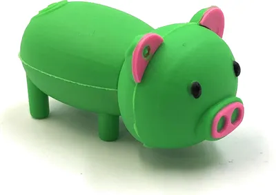 Immagine prodotto di Onwomania Green Pig Pig Farm in Green Funny USB Stick 8 GB USB 2.0