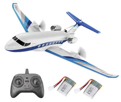 Produktbild von RC-Segelflugzeug, ferngesteuertes Flugzeug aus EPP-Schaumstoff mit 2,4-GHz-Fernsteuerung und Gyroskop für Anfänger und Erwachsene