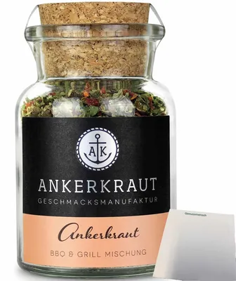 Produktbild von Ankerkraut BBQ (70g Glas) + usy Block