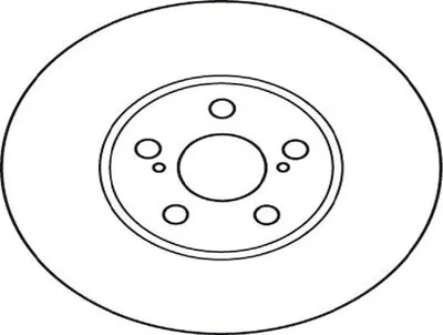 Produktbild von TRW Bremsscheiben (2 Stück) Vorderachse DF4871