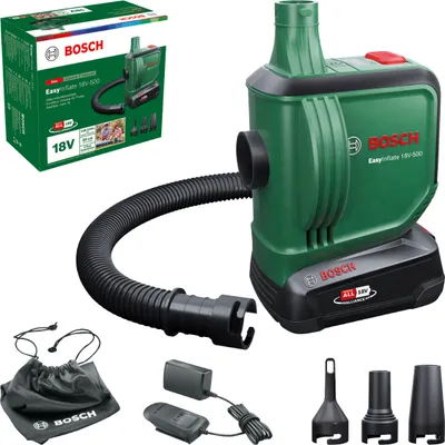 Zdjęcie produktu dla Akumulatorowa pompka objętościowa EasyInflate 18V-500, 1 x akumulator PBA 18V 2.0Ah