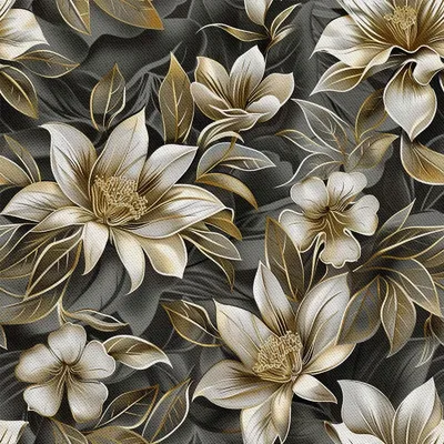 Productafbeelding van Buitenkussens Oxford - Motief: Bloemen I, model DX5636