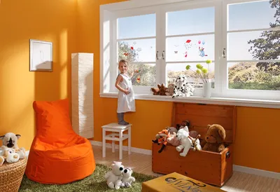 Produktbild von Komar Window-Sticker "Winnie Pooh", bunt, 31 x 31 cm; 16403