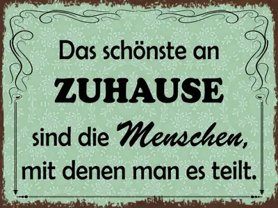 Produktbild von vianmo Holzschild 30x40 cm das schönste an Zuhause sind