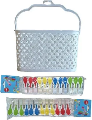 Productafbeelding van Witte automatische wasknijper - 3 liter - 22,5 x 15 x 14 cm
