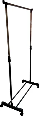 Produktbild von Garderobenständer Kleiderständer mobile Garderobe 4 Rollen ausziehbar bis 167 cm
