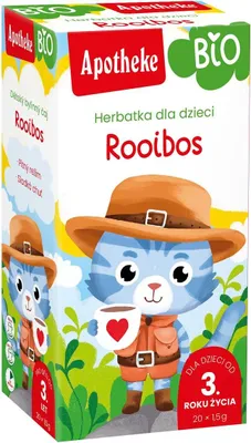 HERBATKA DLA DZIECI - ROOIBOS BIO (20 x 1,5 g) 30 g - APOTHEKE