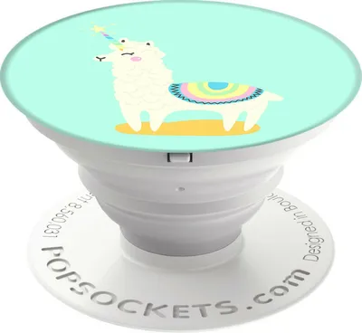 Produktbild von PopSockets Llamacorn, E-Buchleser, Handy/Smartphone, Tablet/UMPC, Passive Halterung, Auto, Drinnen, Draußen, Mehrfarbig