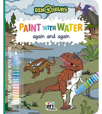 Obrázek produktu pro Opakovaně malujte vodou: dinosauři