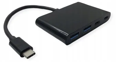 Produktbild von VALUE USB-Hub 4 Ports USB 3.2 Gen 2 USB-C