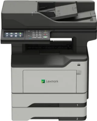 Produktbild von Lexmark MX521ade - Multifunktionsdrucker - s/w - Laser - 215.9 x 355.6 mm (Original) - A4/Legal (Medien) - bis zu 44 Seiten/Min. (Kopieren) - bis zu 44 Seiten/Min. (Drucken) - 350 Blatt - 33.6 Kbps - USB 2.0, Gigabit LAN, USB 2.0-Host