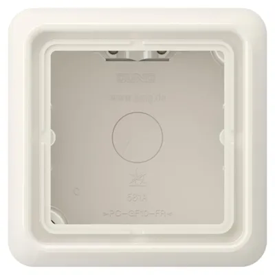Productafbeelding van JUNG CD 581 A W - Wit - Duroplast - 85 mm - 85 mm - 4,7 cm - 1 stuk