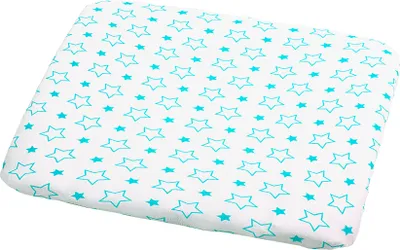 Produktbild von Odenwälder 026012 Wickelauflagenbezug Sterne 75x85 aqua