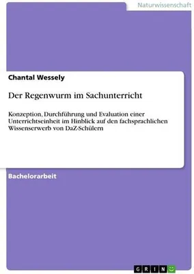 Produktbild von Der Regenwurm im Sachunterricht