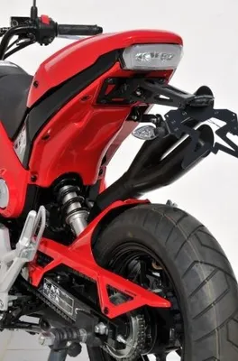 Produktbild von BODYSTYLE Tail Skirt fÃ1/4r MSX125 JC61 für MSX125 JC61