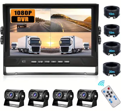 Image de Système multimédia pour autoradio - Autoradio - Système de navigation - Lecteur pour tableau de bord - Format double DIN - Écran HD de 7 pouces