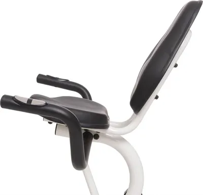 Zdjęcie produktu dla Poziomy rower stacjonarny magnetyczny HMS 9 kg biało-zielony