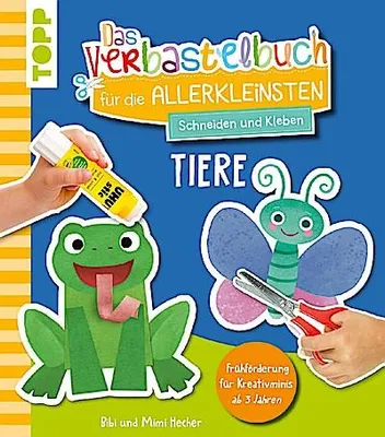 Immagine prodotto di Das Verbastelbuch für die Allerkleinsten. Schneiden und Kleben. Tiere