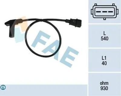 Produktbild von FAE 79097 Kurbelwellensensor Impulsgeber für FIAT DUCATO Pritsche/Fahrgestell (230)