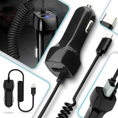 Produktbild von KFZ Ladekabel für Apple iPhone 18 17 16 15 Plus Pro Max Air USB_C 15W Ladegerät