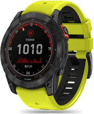 Obrázek produktu pro Tech-Protect Iconband Pro Garmin Fenix 3 / 5X / 3Hr / 5X Plus / 6X / 6X Pro / 7X Lime/Black