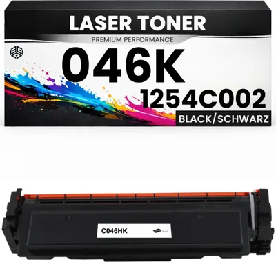 Produktbild von XXL Toner kompatibel für Canon Cartridge 046K / 1254C002 i-SENSYS MF732Cdw/MF734Cdw/MF735Cx i-SENSYS LBP653Cdw/LBP654Cx in Schwarz