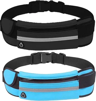 Productafbeelding van Famanu Sport Heuptas - Waterdichte fietstas en hardlooptas voor smartphones tot 6,2 inch