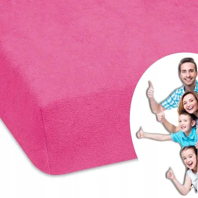 Produktbild von Designpremium Spannbettlaken Frottee 160x200 cm