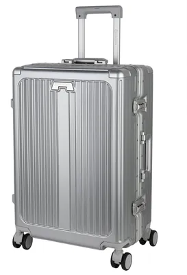 Produktbild von VAN HILL Herolite Hartschalen-Trolley Reisekoffer mit TSA-Schloss & 4 Doppelrollen