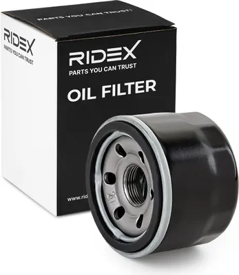 Produktbild von Ölfilter RIDEX 7O0209 Anschraubfilter für MITSUBISHI i Schrägheck für SMART FORTWO Coupe (451)