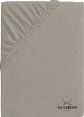Produktbild von Topperbezug SANSIBAR Jersey BL 140x200 cm braun