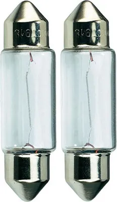 Produktbild von 2 x C5W 5W 12V SV8,5 31mm Soffitte Lampe Glühbirnen Birne Neu (2)