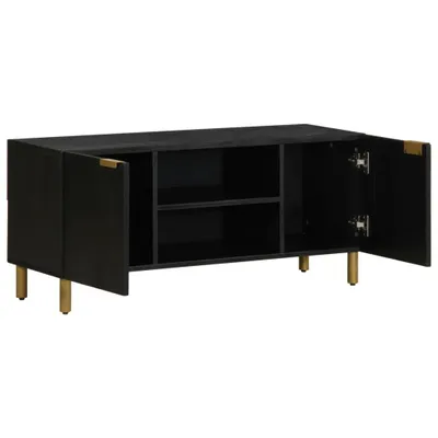 Immagine prodotto di Mobile Porta TV Nero 105x33x46 cm in Legno Multistrato