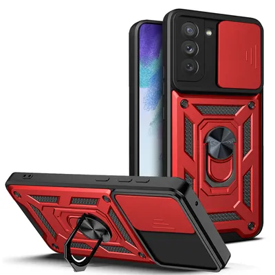 Produktbild von Handyhülle Für Samsung S21 FE Handy Tasche Hülle Outdoor Case TPU Silikon Bumper