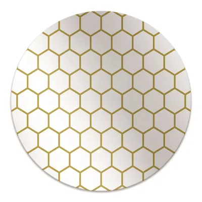 Obrázek produktu pro Kulatá ochranná podložka pod podlahu - Ochranná podložka pod židle - Podložka pod podlahu - 140x100 cm - Honeycomb