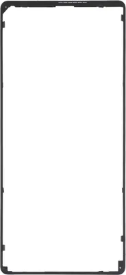 Image de Cadre avant noir pour écran LCD du Google Pixel 6 - Pièce de rechange pour réparation