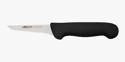 Obrázok produktu pre ČIERNY NOŽ NA KOSTENIE SÉRIE 2900 (100 mm) - Tenká čepeľ s charakteristickým zakrivením a hladkým ostrím. Ideálny na odstraňovanie kostí z mäsa.