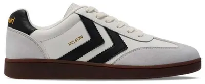 Productafbeelding van Hummel VM78 CPH LS indoor schoenen, sneaker, wit/zwart, artikelnummer: 230746-9124, schoenmaat: 38 EU