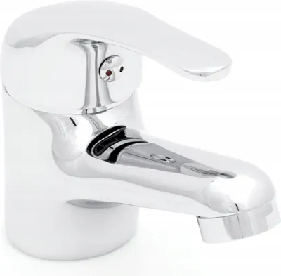 Zdjęcie produktu dla Chromowa Bateria Umywalkowa Aqui Basic Zero Jednouchwytowa 35Mm Ceramiczna