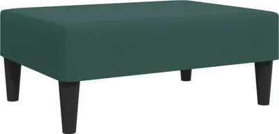 Produktbild von Fußhocker Dunkelgrün 77x55x31 cm Samt