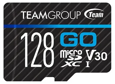 Productafbeelding van Team Group GO, 128 GB, MicroSDHC, Klasse 3, 90 MB/s, 45 MB/s, Klasse 1 (U1)