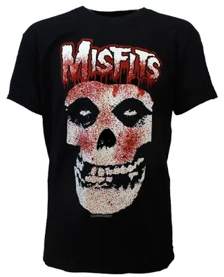 Produktbild von Misfits T-Shirt mit blutendem Totenkopf - XXL