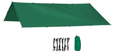 Produktbild von Bushmen Ultra Tarp 3X3 Deep Green Gartenmöbel