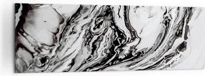 Produktbild von Bild auf Leinwand - Leinwandbild - Abstraktion modern - 160x50cm - Wand Bild - Wanddeko - Leinwanddruck - Bilder - Kunstdruck - Wanddekoration - Leinwand bilder - Wandkunst - AB160x50-4083
