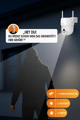 Zdjęcie produktu dla LUPUS LE213 Kamera alarmowa W-Lan White Neu