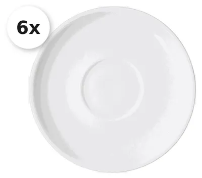 Produktbild von Untertasse für Espressotasse 6er Set Bianco